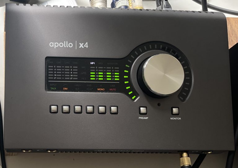 Opnamesetup met microfoons